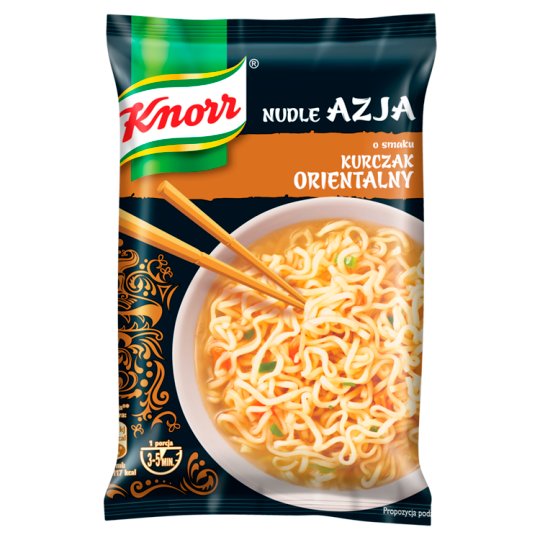 Knorr Asian Instant Noodle Soup with Chicken Seasoning 70 g Tesco