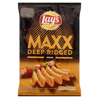 Lay's Maxx Kebab ízesítésű burgonyachips 70 g