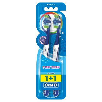 Oral-B Complete 5 Way Clean Medium kézi fogkefe, 2 db