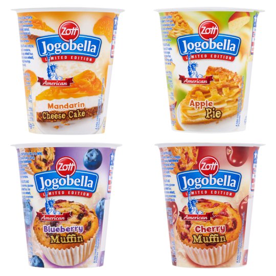 Zott Jogobella American Limited Edition joghurt piskótadarabokkal 150 g