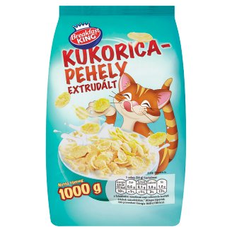 Breakfast King extrudált kukoricapehely 1000 g