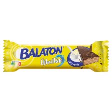 Balaton Újhullám Wafer Dipped in Milk Chocolate and Filled with Cocoa Cream 30 g