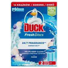 Duck Fresh Discs Marine WC-öblítő korong utántöltő 2 x 36 ml (72 ml)