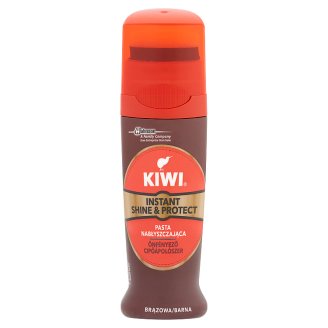 Kiwi Shine & Protect barna önfényező cipőápoló 75 ml