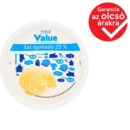Tesco Value light margarin 500 g