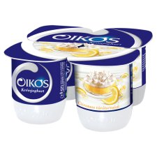 Danone Oikos Görög citromos túrótortaízű, élőflórás krémjoghurt 125 g
