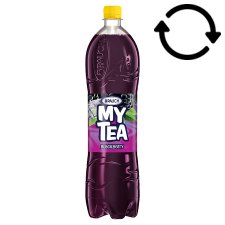 Rauch MyTea Blackberry Ice Tea Soft Drink with Blackberries, Made from Black Tea 1,5 l