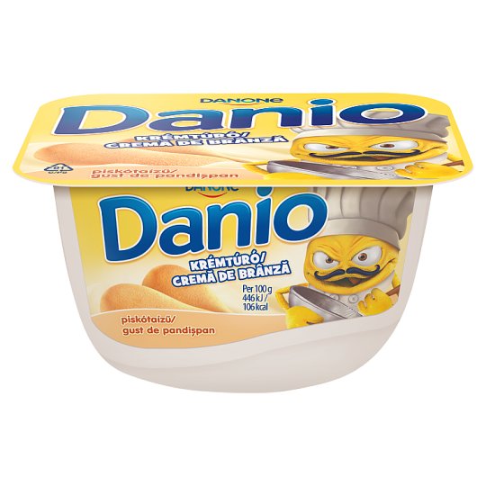 Danone Danio piskótaízű krémtúró 130 g