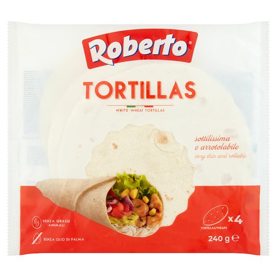 Roberto Tortillas kenyér napraforgóolajjal 240 g