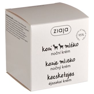 Ziaja kecsketejes éjszakai krém száraz és ráncosodásra hajlamos bőrre 50 ml