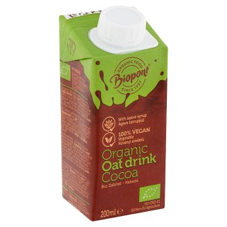 Biopont BIO kakaós zabital 200 ml