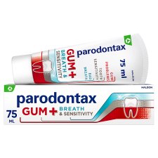 Parodontax Gum + Breath & Sensitivity fluoridos fogkrém 75 ml