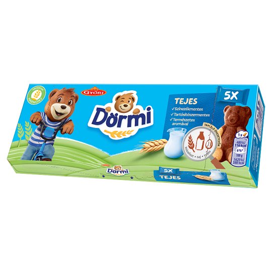 Dörmi tejes krémmel töltött puha piskóta 5 db 150 g