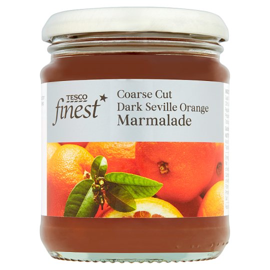 Tesco Finest Coarse Cut Dark Seville Orange Marmalade 340 g