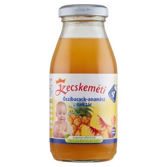 Kecskeméti őszibarack-ananász nektár 4 hónapos kortól 0,2 l