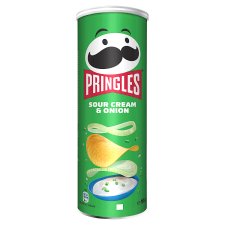 Pringles Sour Cream & Onion Flavoured Snack 165 g