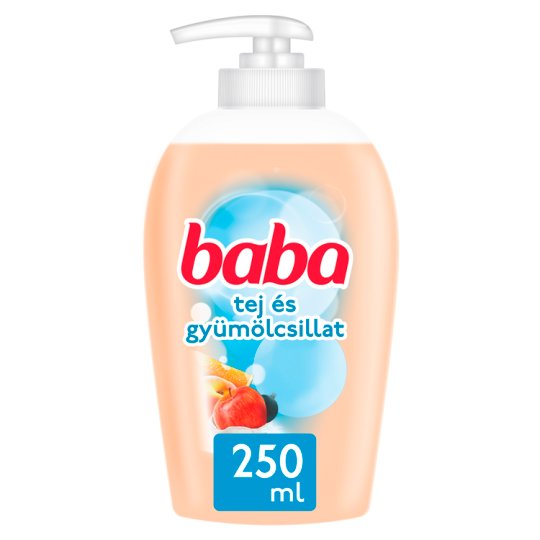 Baba tej és gyümölcsillat folyékony krémszappan 250 ml