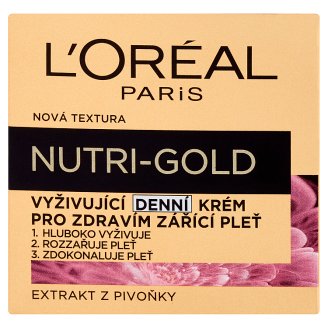 L'Oréal Paris Nutri-Gold tápláló nappali arckrém 50 ml
