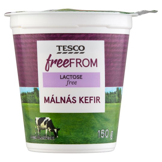 Tesco Free From Lactose Free Sour Milk Product with Raspberry 150 g