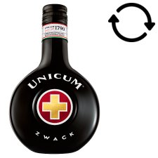 Zwack Unicum gyógynövénylikőr 40% 0,5 l