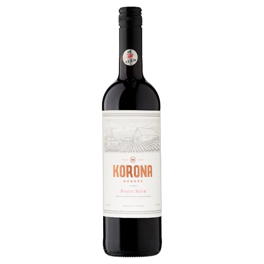 Egri Korona Borház Egri Vörös Pinor Noir Dry Red Wine 13% 750 ml