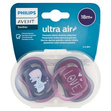 Philips Avent Ultra Air játszócumi 18+ hó 2 db