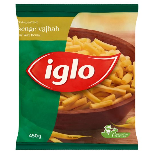 Iglo gyorsfagyasztott zsenge vajbab 450 g