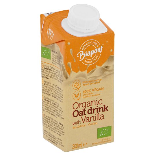 Biopont BIO vaníliás zabital 200 ml