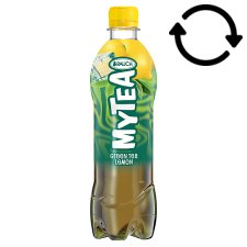 Rauch MyTea Green Tea Lemon Ice Tea Soft Drink Made from Green Tea 0,5 l