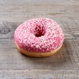 Kiolvasztott fánk eper ízű bevonattal 58 g