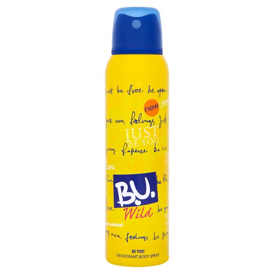 B.U. Wild Deodorant Body Spray 150 Ml - Tesco Groceries