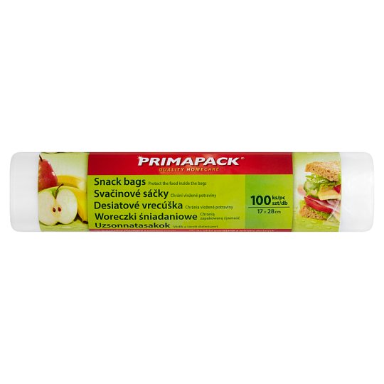 Primapack uzsonnatasakok 17 x 28 cm 100 db