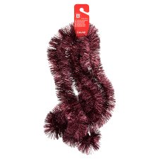 Jumi Purple Tinsel Garland 70 mm x 2 m