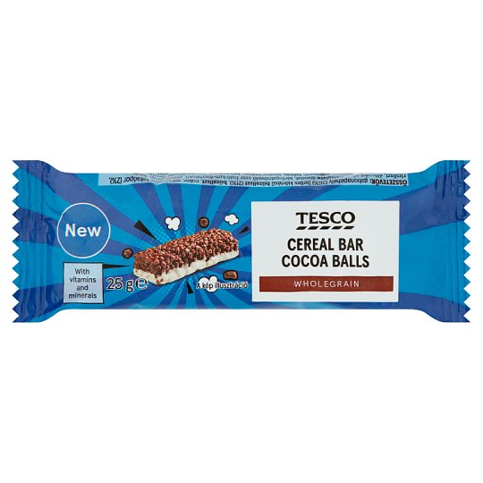 Tesco Cereal Bar Cocoa Balls 25 g Tesco Online, Tesco From Home