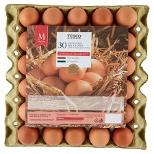 Tesco "A" Class Medium Size Fresh Barn Egg M 30 pcs