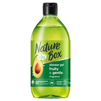 Nature Box Avokádó tusfürdő a táplált bőrért 385 ml