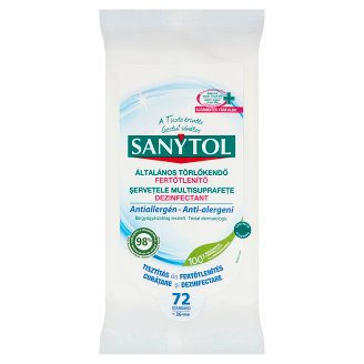 Sanytol Disinfectant Wipes Hypoallergen 24 pcs