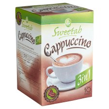 Sweetab 3in1 cappuccino azonnal oldódó kávéspecialitás 10 x 10 g (100 g)