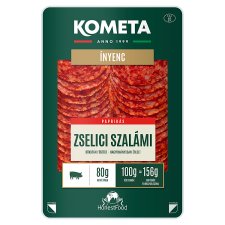 Kometa Ínyenc Sliced Zselici Salami with Paprika 80 g