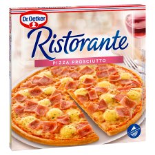 Dr. Oetker Ristorante Pizza Prosciutto gyorsfagyasztott pizza sonkával és sajttal 340 g