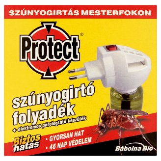 Protect szúnyogirtó folyadék 33 ml + elektromos párologtató készülék