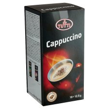 Tutti Cappuccino kávéitalpor 10 x 12,5 g (125 g)