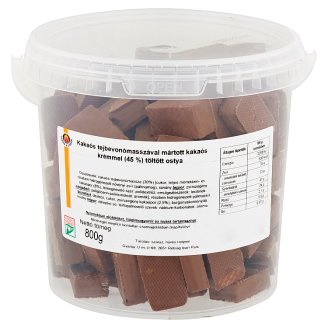 Urbán & Urbán kakaós tejbevonómasszával mártott, kakaós krémmel töltött ostya 800 g