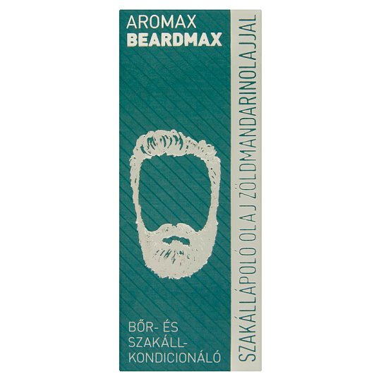 Aromax Beardmax szakállápoló olaj zöldmandarinolajjal 20 ml