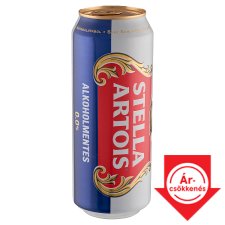 Stella Artois alkoholmentes világos sör 0,0% 500 ml