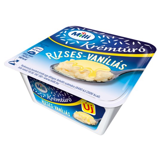 Milli rizses-vaníliás krémtúró 90 g