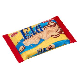 Ela nugát ízű krémmel töltött ostya gyümölcscukorral 40 g