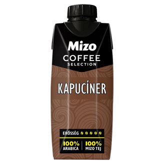 Mizo Coffee Selection Kapuciner UHT félzsíros kávés tej 330 ml