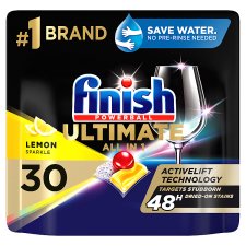 Finish Quantum Ultimate Lemon Dishwasher Tablets 30 pcs