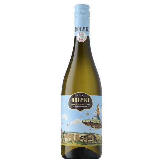 Bolyki Egri Csillag száraz fehérbor 12% 0,75 l